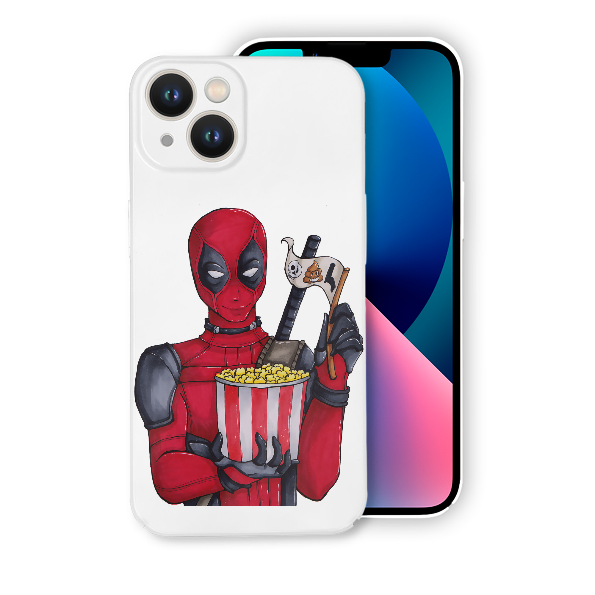 （画像用） Deadpool デッドプール 【iPhone 14シリーズ対応】ハードケース